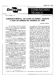 Thumbnail de Comportamento do clima da serra gaúcha e sua influência na vindima de 1998.
