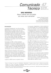 Thumbnail de BRS Morena: nova cultivar de uva preta de mesa sem semente.