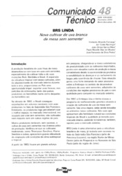 Thumbnail de BRS Linda: nova cultivar de uva branca de mesa sem semente.