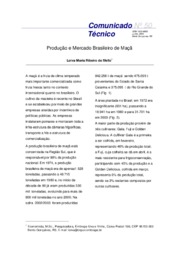 Thumbnail de Produção e mercado brasileiro de maçã.