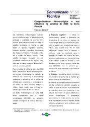 Thumbnail de Comportamento meteorológico e sua influência na Vindima de 2005 na Serra Gaúcha.