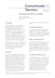 Thumbnail de Ferrugem da videira no Brasil.