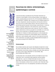 Thumbnail de Escoriose da videira: sintomatologia, epidemiologia e controle.