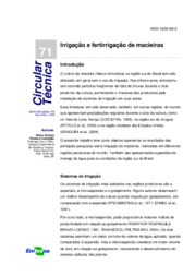 Thumbnail de Irrigação e fertirrigação de macieiras.