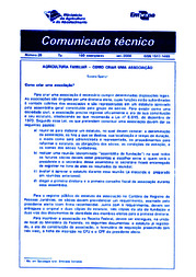 Thumbnail de Agricultura familiar: como criar uma associação.