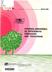 Thumbnail de Eficiência agronômica de fertilizantes fosfatados não tradicionais.