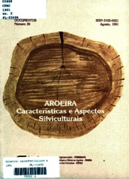 Thumbnail de Aroeira: características e aspectos silviculturais.