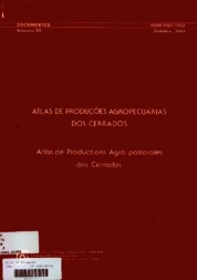 Thumbnail de Atlas de produções agropecuárias dos cerrados.