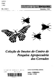 Thumbnail de Coleção de insetos do Centro de Pesquisa Agropecuária dos Cerrados.