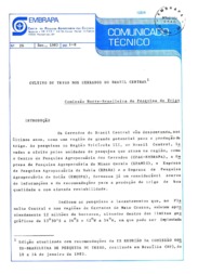 Thumbnail de CULTIVO de trigo nos cerrados do Brasil Central.