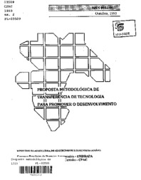 Thumbnail de Proposta metodológica de transferência de tecnologia para promover o desenvolvimento.