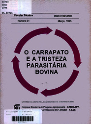 Thumbnail de O carrapato e a tristeza parasitária bovina.