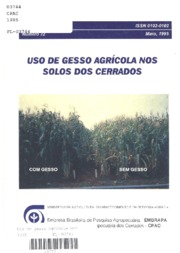 Thumbnail de Uso de gesso agrícola nos solos dos cerrados.