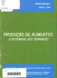 Thumbnail de Produção de alimentos: o potencial dos cerrados.