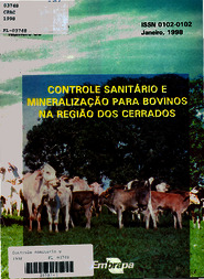 Thumbnail de Controle sanitário e mineralização para bovinos na região dos cerrados.