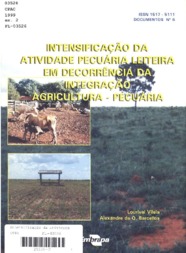 Thumbnail de Intensificação da atividade pecuária leiteira em decorrência da integração agricultura-pecuária.