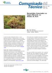 Thumbnail de Nematóides associados ao capim-marandu no Estado do Acre.