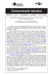 Thumbnail de Zoneamento climático da cultura do café (Coffea arabica) para o estado de Goiás.