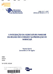 Thumbnail de A integração da agricultura familiar da região do cerrado na produção do maracujá.