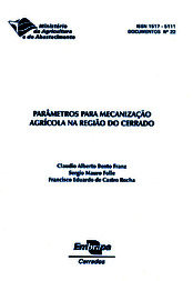 Thumbnail de Parâmetros para mecanização agrícola na região do cerrado.