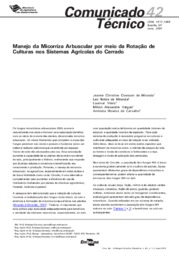 Thumbnail de Manejo da micorriza arbuscular por meio da rotação de culturas nos sistemas agrícolas do Cerrado.