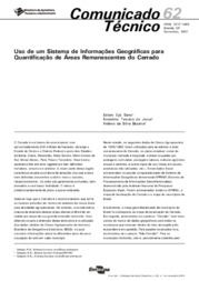 Thumbnail de Uso de um sistema de informações geográficas para quantificação de áreas remanescentes do cerrado.