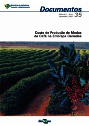 Thumbnail de Custo de produção de mudas de café na Embrapa Cerrados.