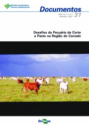 Thumbnail de Desafios da pecuária de corte a pasto na região do cerrado.