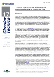 Thumbnail de Técnicas para interpretar a demanda da agricultura familiar: a história de vida.