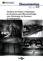 Thumbnail de Técnicas de coleta e preparação de amostras para micromorfologia com otimização do processo de impregnação.