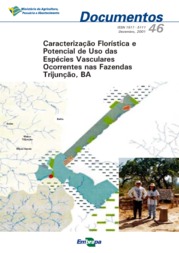 Thumbnail de Caracterização florística e potencial de uso das espécies vasculares ocorrentes nas fazendas Trijunção, BA.