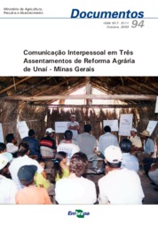 Thumbnail de Comunicação interpessoal em três assentamentos de reforma agrária de Unaí-Minas Gerais.