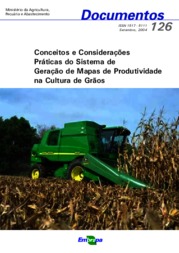 Thumbnail de Conceitos e considerações práticas do sistema de geração de mapas de produtividade na cultura de grãos.