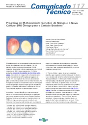 Thumbnail de Programa de melhoramento genético da manga e a nova cultivar BRS Ômega para o cerrado brasileiro.