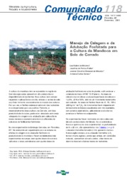 Thumbnail de Manejo da calagem e da adubação fosfatada para a cultura da mandioca em solo de cerrado.