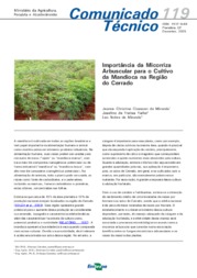 Thumbnail de Importância da micorriza arbuscular para o cultivo da mandioca na região do cerrado.