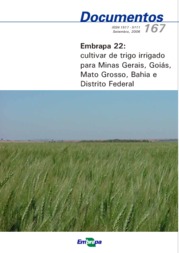 Thumbnail de Embrapa 22: cultivar de trigo irrigado para Minas Gerais, Goiás, Mato Grosso, Bahia e Distrito Federal.