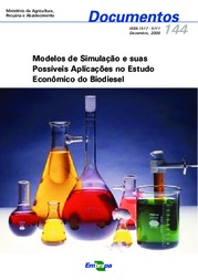 Thumbnail de Modelos de simulação e suas possíveis aplicações no estudo econômico do biodiesel.