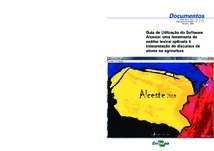 Thumbnail de Guia de utilização do software Alceste: uma ferramenta de análise lexical aplicada à interpretação de discursos de atores na agricultura.