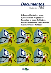 Thumbnail de O fórum eletrônico e sua aplicação em projetos de pesquisa: o caso do projeto rochas brasileiras como fontes alternativas de potássio.