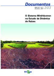 Thumbnail de O sistema minirhizotron no estudo da dinâmica de raízes.