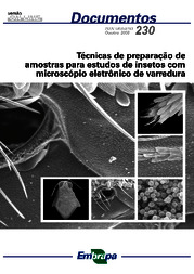 Thumbnail de Técnicas de preparação de amostras para estudos de insetos com microscópio eletrônico de varredura.