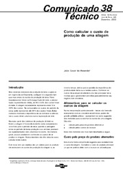 Thumbnail de Como calcular o custo de produção de uma silagem.