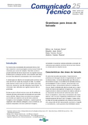 Thumbnail de Gramíneas para áreas de baixada.