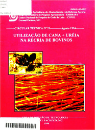 Thumbnail de Utilização de cana + uréia na recria de bovinos.