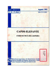 Thumbnail de Capim elefante: curso de pecuária leiteira.