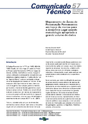 Thumbnail de Mapeamento de áreas de preservação permanentes em topos de morros para a Amazônia Legal usando metodologia apropriada a grande volume de dados.