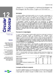 Thumbnail de Integrando compostagem e vermicompostagem na reciclagem de resíduos orgânicos domésticos.