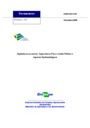 Thumbnail de Staphylococcus aureus: importância para a saída pública e aspectos epidemiológicos.