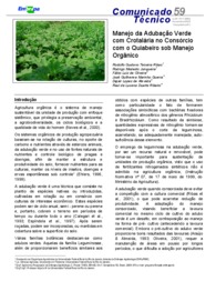 Thumbnail de Manejo da adubação verde com crotalária no consórcio com o quiabeiro sob manejo orgânico.